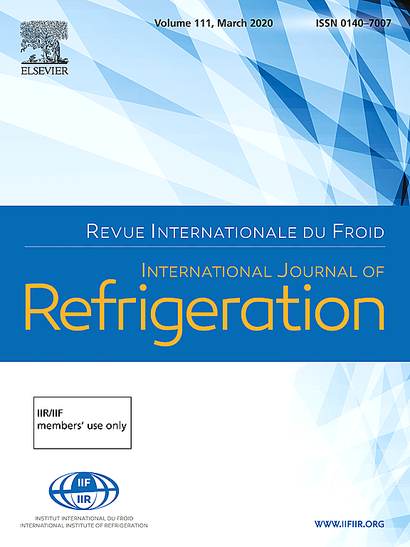 International Journal of Refrigeration cover